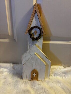 Wood Church Decor / Table Sitter